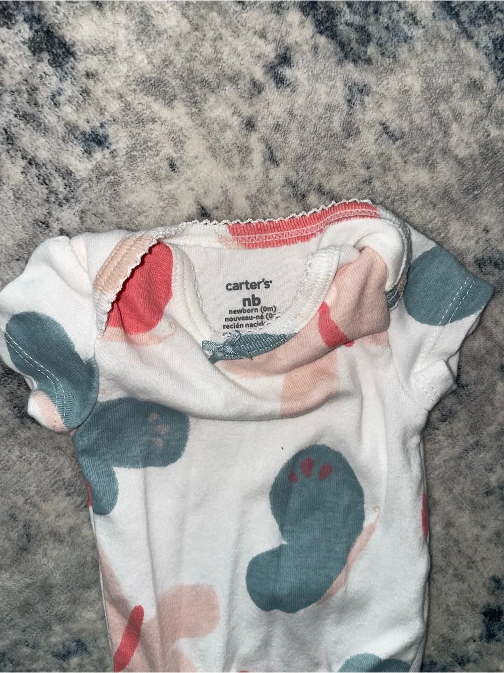 Carters outfit set size newborn